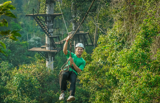 Angkor Zipline